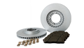 Hyundai Accent 2015 - 2018 Front Discs and Brake pads